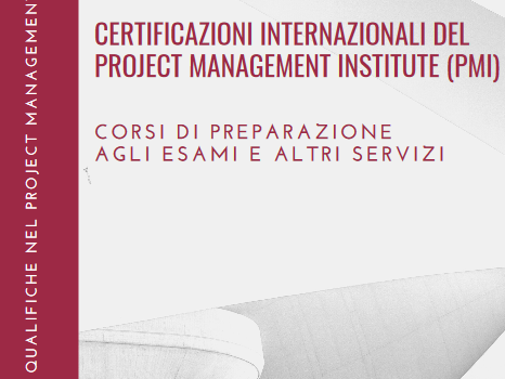 Certificazioni internazionali del Project Management Institute (PMI)